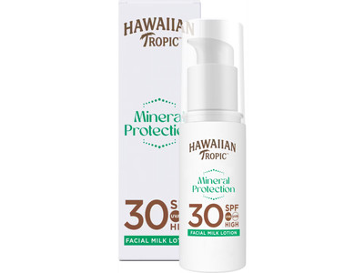 Hawaiian Tropic Mineral Protection SPF30 Gesichts-Sonnencreme | 50 ml