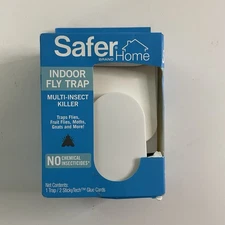 Safer Home SH502 Indoor Plug-In Fly Trap for Flies, Fruit Flies, Moths, Gnats