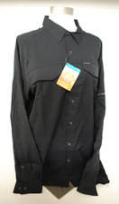Men's Columbia Silver Ridge Lite Long Sleeve Shirt, Color Black, Multiple Sizes