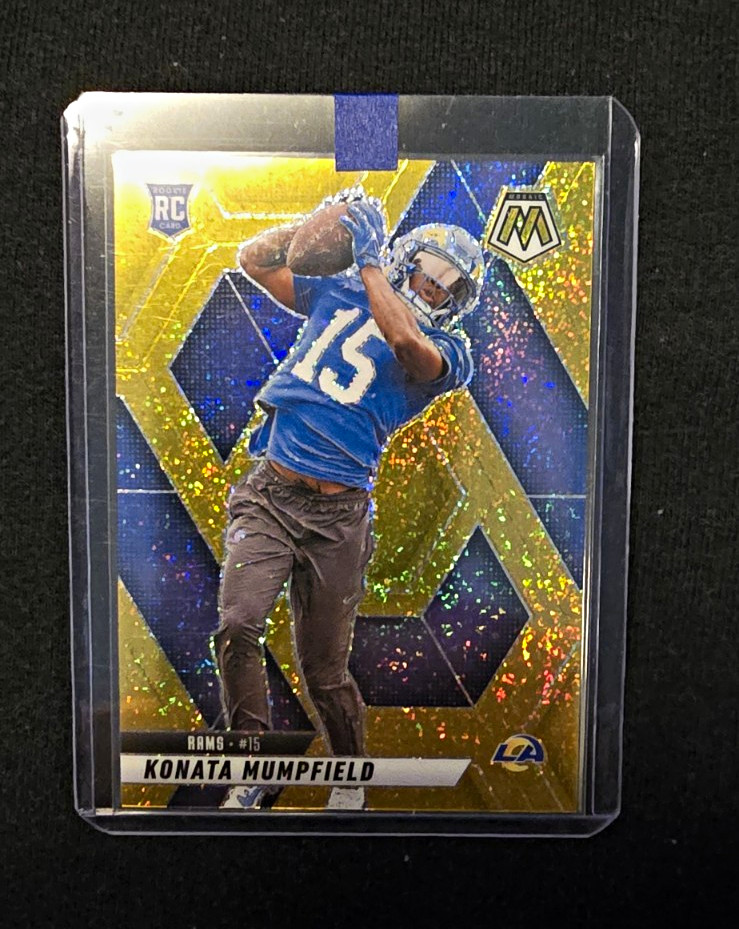 Konata Mumpfield Panini Mosaic #393 Gold Glitter