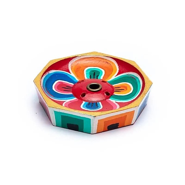 RäUcherstäBchenhalter Lotus Holz Klein -- 6 Cm Online Bestellen-image