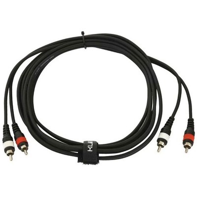 Audiokabel Klang ECO dual Cinch cable 3 m Audio Kabel NEU
