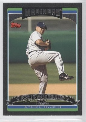 2006 Topps Black 39/55 Eddie Guardado #493 0b9