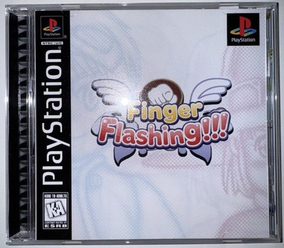 Finger Flashing PS1 PlayStation Eng Translated OnlyForModdedPS1/2 CustomMade
