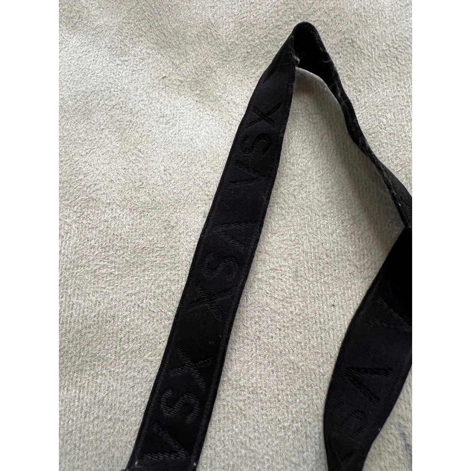 Victoria's Secret VSX Sport Bra Aqua Mint Strappy Back Padded Wireless Size 34DD - Image 3 of 4