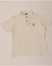 REFRIGIWEAR Mens Polo Shirt Medium White CU23