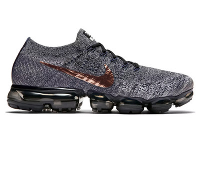 N I K E Air VaporMax Flyknit EXPLORER Black Rose Gold 849558-010 sz 6.5 US 39 EU