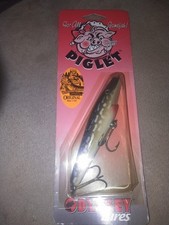 MUSKY MUSKIE PIKE ODYSSEY PIG  5" PIGLET VERY RARE FISHING LURE GLIDE JERK BAIT