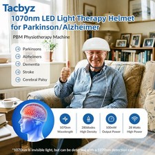 1070nmPhysiotherapy Brain NIR Light Therapy Helmet Treatment Parkinson Alzheimer
