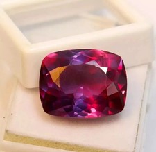 Alexandrite Natural Cushion Cut 12 Ct Color Change Loose EGL Certified Gemstone