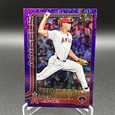 Topps 2025 Series 2 Ben Joyce #602 Purple Holofoil /250 Los Angeles Angels MLB