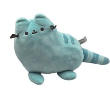 GUND Plusheen 16" Blue Dinosaur Cat Plush Toy