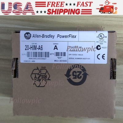 Allen-Bradley 20-HIM-A6 PoweFlex Enhanced HIM FW V2.007 12VFC New Factory Sealed