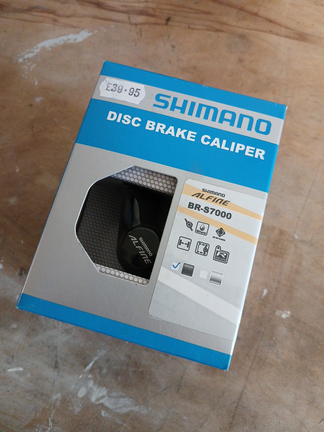 Shimano Alfine BR-S7000 Caliper Post Mount Black Front / Rear 2-Piston