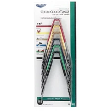Vollrath 4780911 Color-Coded 9.5" Utility Tong - 6 / PK