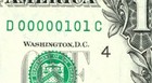 ((TRUE BINARY - 6 OF A KIND)) $1 2001 ((00000101)) (1st of 2 Identical/Matching) — photo 1