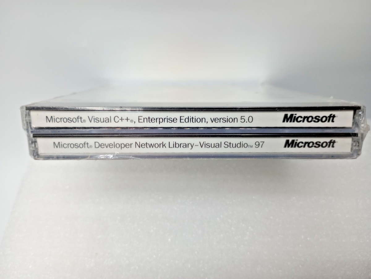 NEW Microsoft Visual Studio 97 Enterprise Edition w/ Visual C++