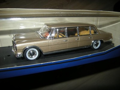 1:43 Vitesse / Göde-Verlag Mercedes-Benz 600 Pullman golden/gold in OVP