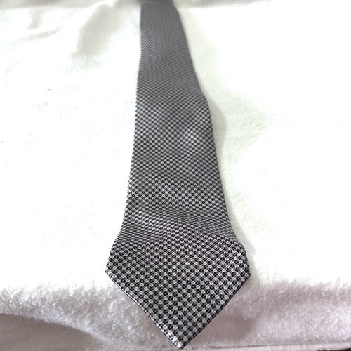 Stefano Ricci Tie Mens Silk Italy Geometric Luxury Necktie Gray Silver Pink - Picture 9 of 9