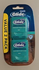 ORIGINAL VERSION - 2 Pack Oral-B Glide Pro Health Comfort Plus Floss 87.4 Yards