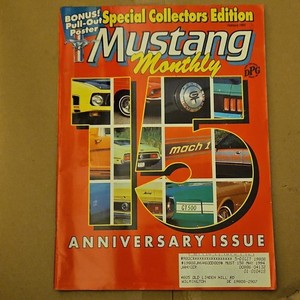 Mustang Monthly Magazine Feb 1993 Special Collector's Edition 15th Anniversary