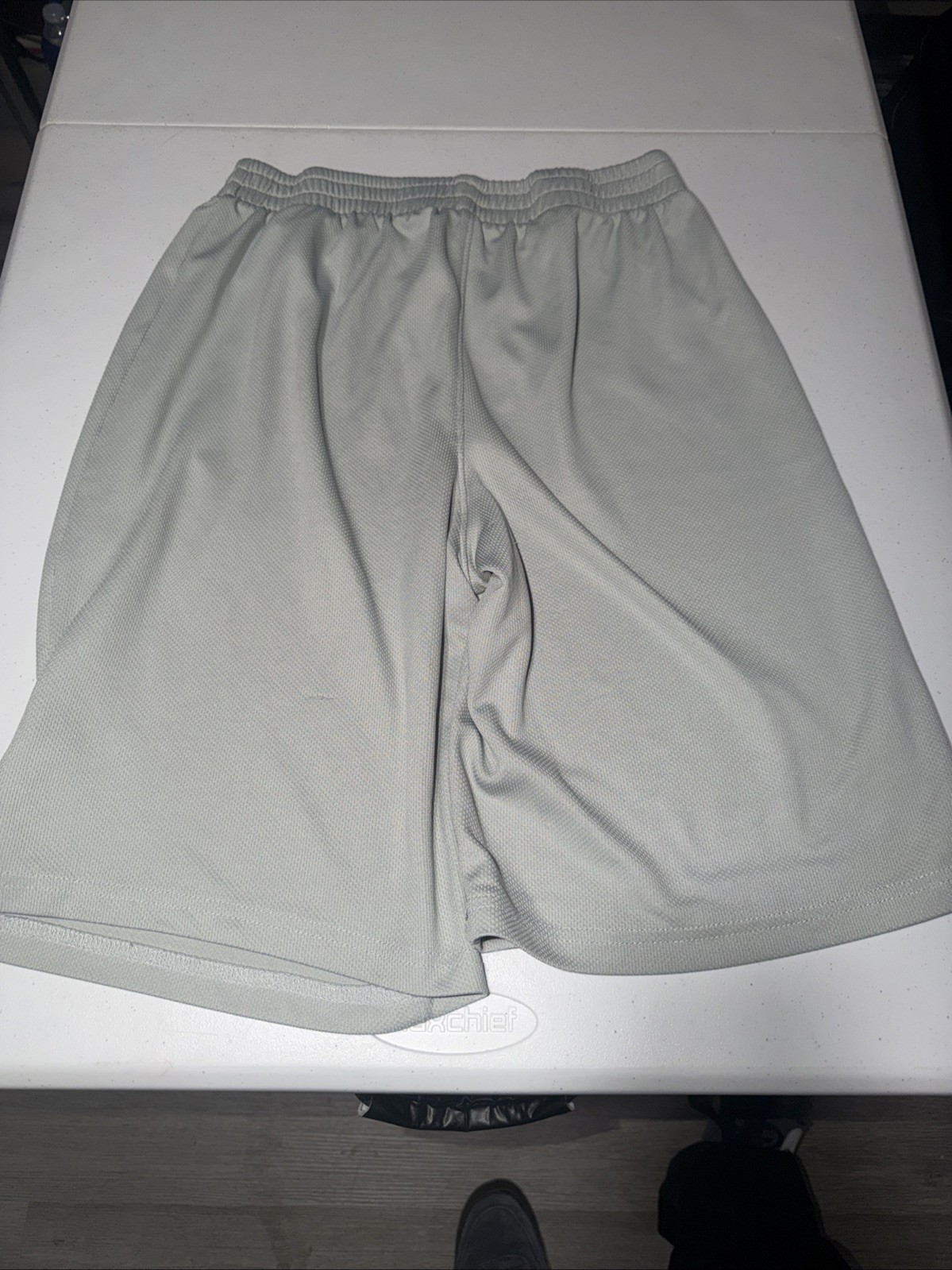 Reebok performance basketball shorts in a light grey color Size XL(18-20) thumbnail 7