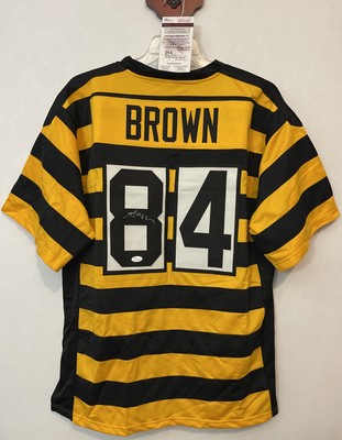 Pittsburgh Steelers Antonio Brown 84 Bumblebee Autographed JSA
