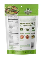 Organic Hemp Hearts, Shelled Hemp Seeds - 7Oz - 10G Plant Protein & 12G Omega...