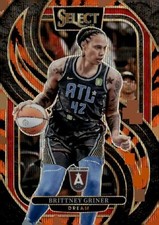 2025 Panini WNBA Select #112 Brittney Griner Tiger SP Prizm Dream