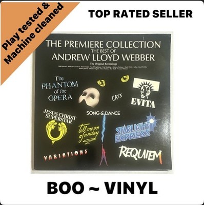 The Premier Collection Andrew Lloyd Webber LP Album Vinyl Theatre EX /VG+
