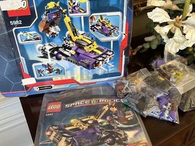 Lego Space Police Smash And Grab 5982 Squid Tron 188 Pieces 2010 Used