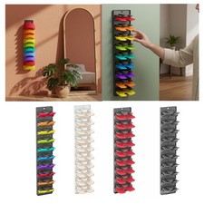 Baseball Hat Rack Wall Mounted Easy to Install Sturdy Space Saving Cap Storage