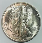 1943 Walking Liberty Half Dollar - 90% Silver - BU - Great Luster - No Reserve