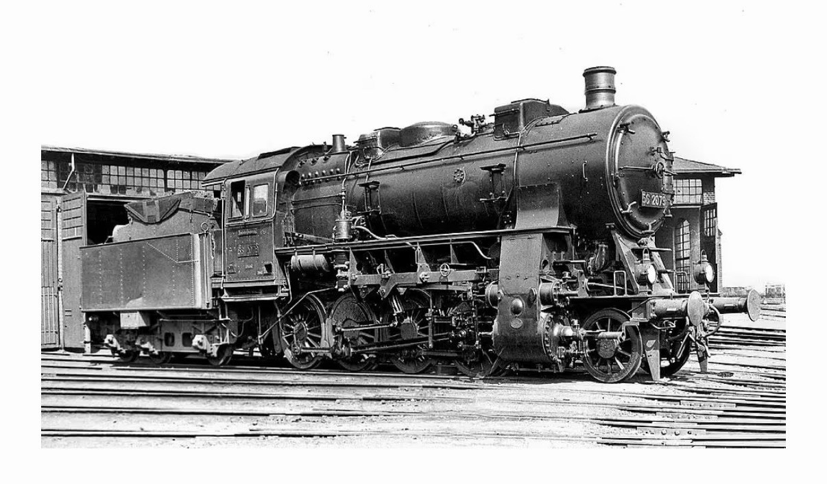 Rivarossi HR2891ACS DRG BR56.20 Steam Loco HO AC Sound DCC Epoch II By Hornby