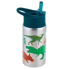Stephen Joseph Stainless Steel Water Bottles, 18 Oz, DINO,Vacuum Flasks  Mugs