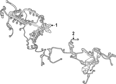 #ad Genuine Honda Engine Harness 32110 6NA A70 $340.89