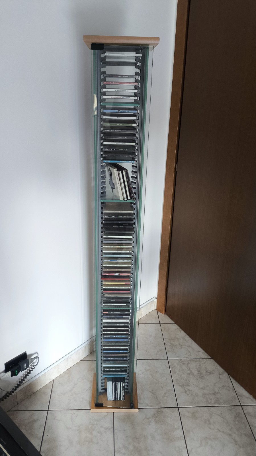 Porta CD cristallo