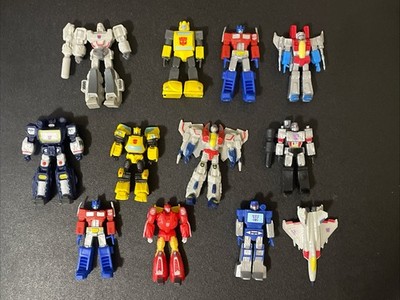 LOT OF 12 TRANSFORMERS SOUNDWAVE MINI FIGURE 2'' PV