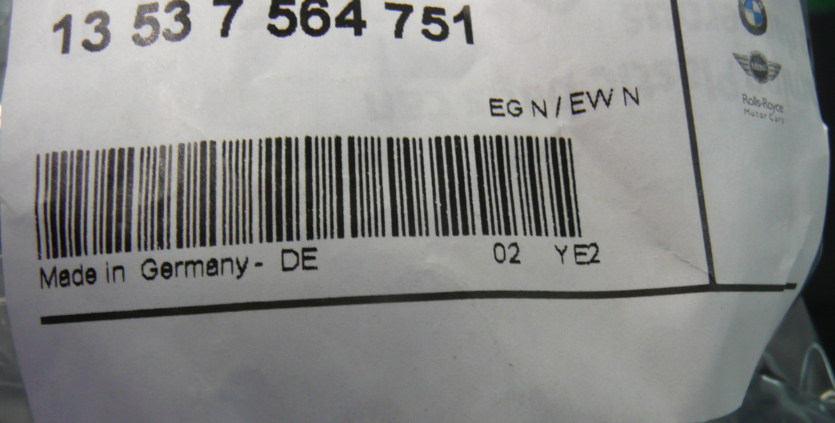 6x NEW GENUINE BMW ENGINE N43 N53 N54 N63 INJECTOR DECOUPLING