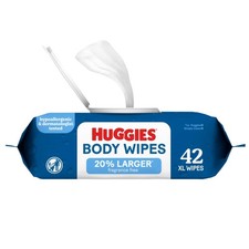 Huggies Extra Large Unscented Wipes 1 Flip-Top Pack 42 Count 10036000585206