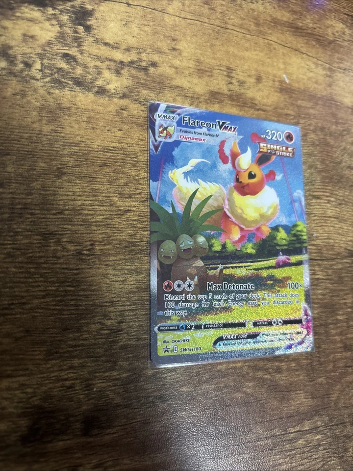 Flareon VMAX SWSH180 SWSH: Sword & Shield Promo Cards Holo - Image 2 of 4