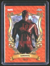 2026 Topps Chrome Marvel #AS-03 Daredevil Astonishing Orange Wave Refractor /25
