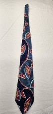 Oscar De La Renta Silk Tie Neckwear Made In USA