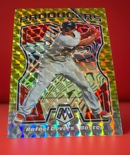 2021 Panini Mosaic Rafael Devers Producers Yellow Reactive Prizm 20/99 #P3
