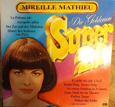 Mireille Mathieu - Die Goldenen Super 20 LP Comp Vinyl Pop Chanson 209199