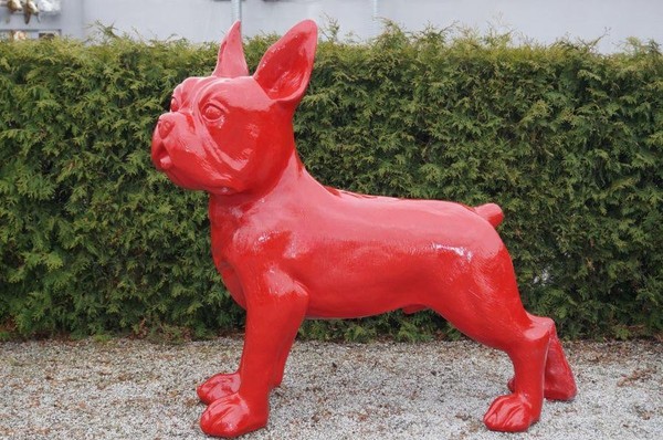 Design Hund Figur Statue Skulptur Figuren Skulpturen Dekoration Deko Neu C545-image