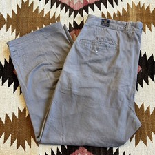 Vintage 1940s 50s Lee Army Twills Sanforized Cotton Button Fly Chino Work Pants