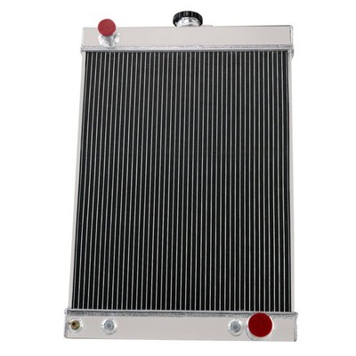 4 Row Aluminum Radiator Transmission Cooler for 1930-1950 Hot Rod Classic