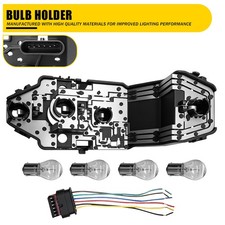 63217160790 Fits 2015-21 Mini F55 Tail Light Bulb Socket Wire Harness Holder Set