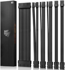 AsiaHorse PSU Cable Extension Set ATX EPS PCIe